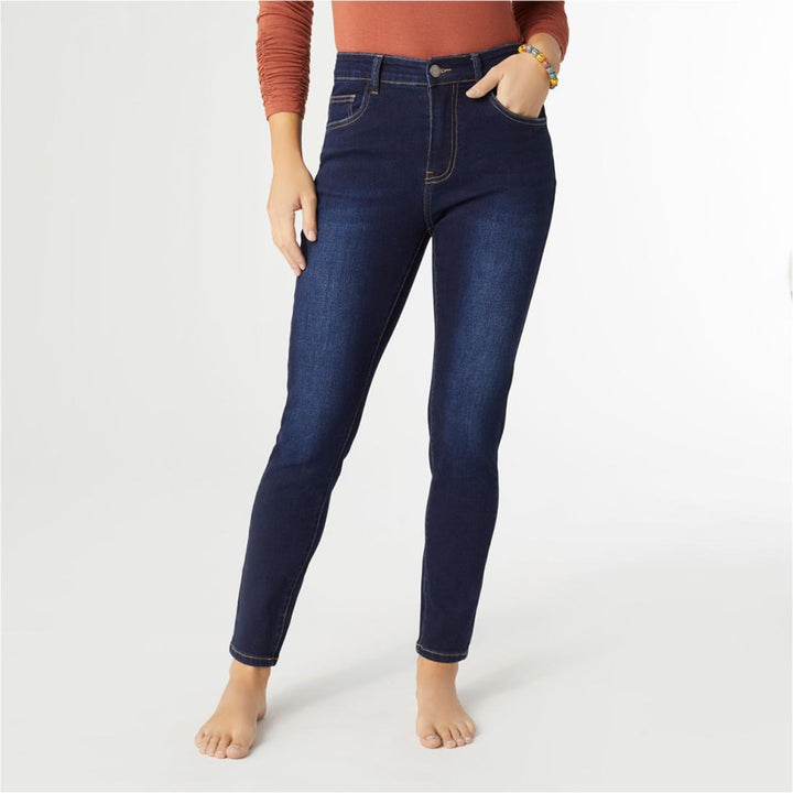 EverStretch Skinny Ankle - Indigo Dark Denim